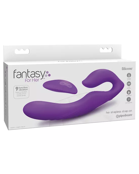 Fantasy for Her Ultimate Strapless Strap On - Purple