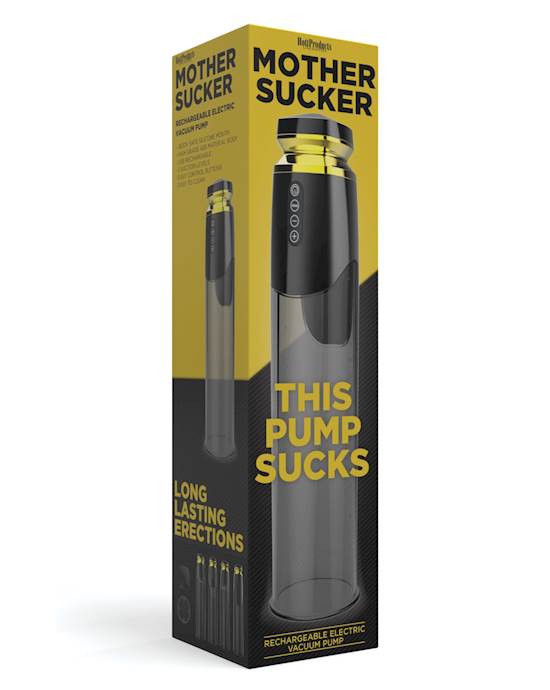 Mother Sucker Penis Pump Rechargeable