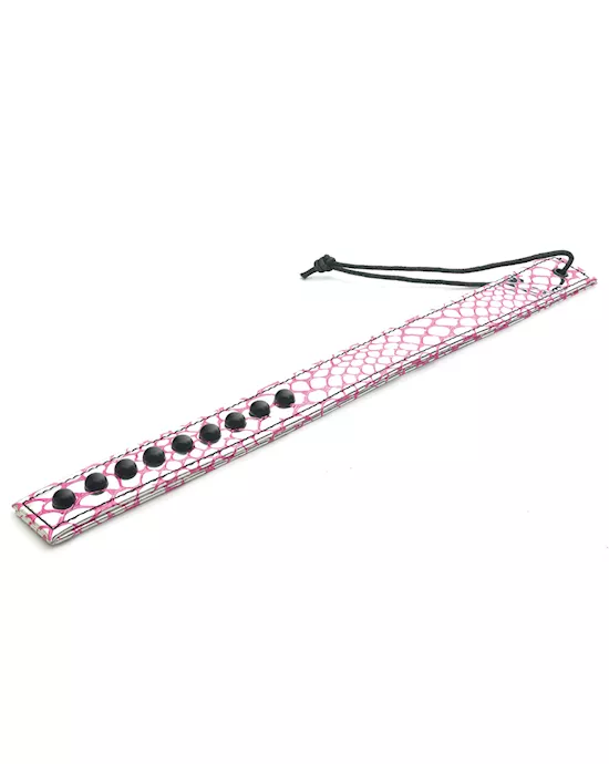Spartacus Faux Leather Paddle - Pink