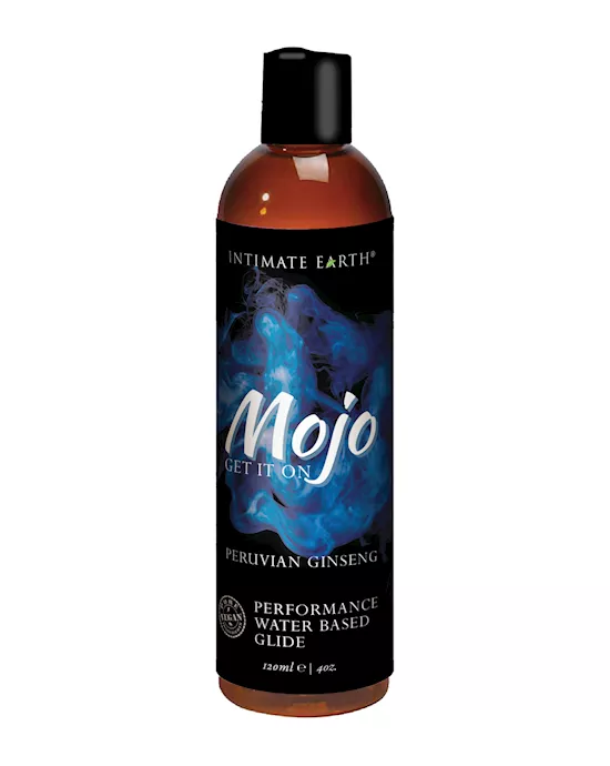 Intimate Earth Mojo Water Based Performance Glide - 4 Oz Peruvian Ginseng