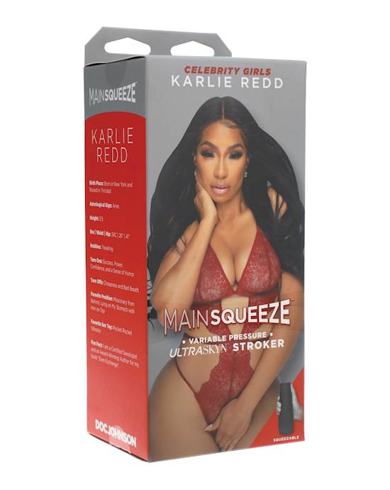 Main Squeeze Celebrity Girls ULTRASKYN Pussy Stroker  Karlie Redd