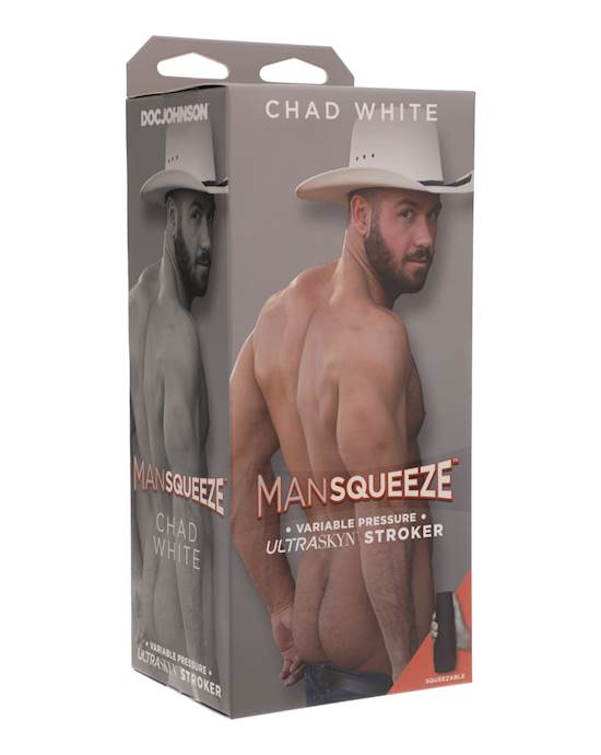 Man Squeeze ULTRASKYN Ass Stroker  Chad White