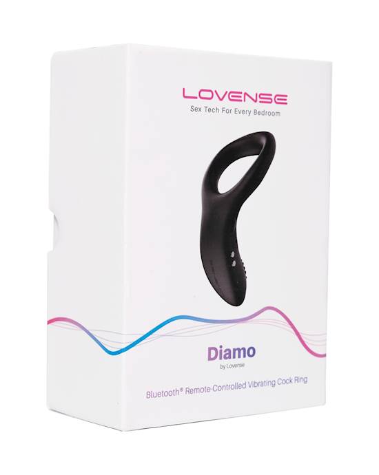 Lovense Diamo Cock Ring  Black