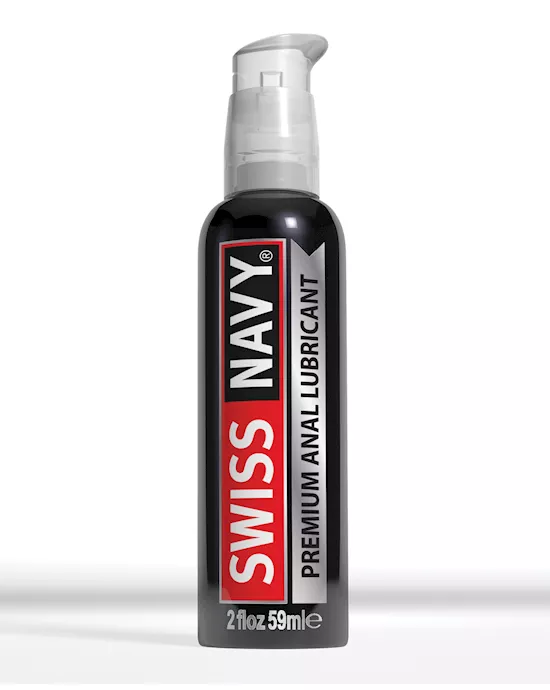 Swiss Navy Silicone Based Anal Lubricant - 2 oz
