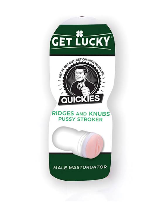 Get Lucky Quickies Ridges amp Knubs Pussy Stroker
