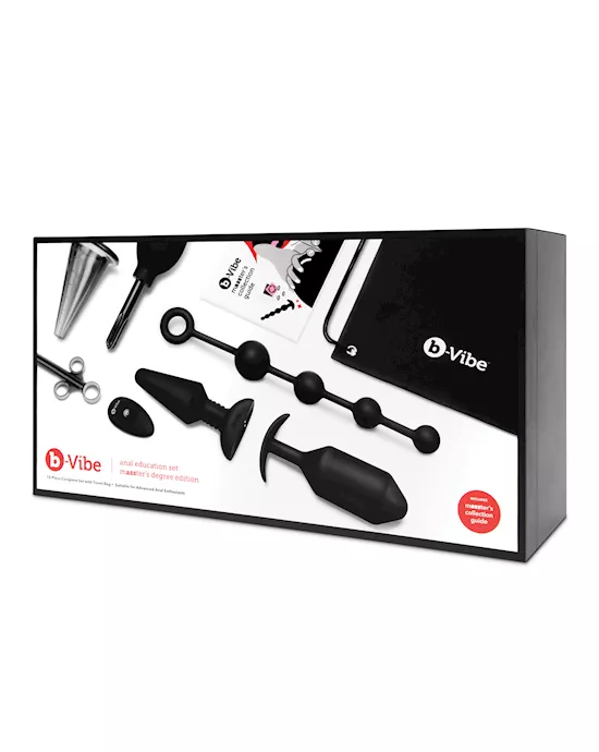 B-vibe Masster's Degree Edition Anal Education Set