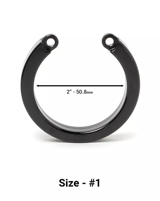 Cock Cage U-Ring #1 - Black