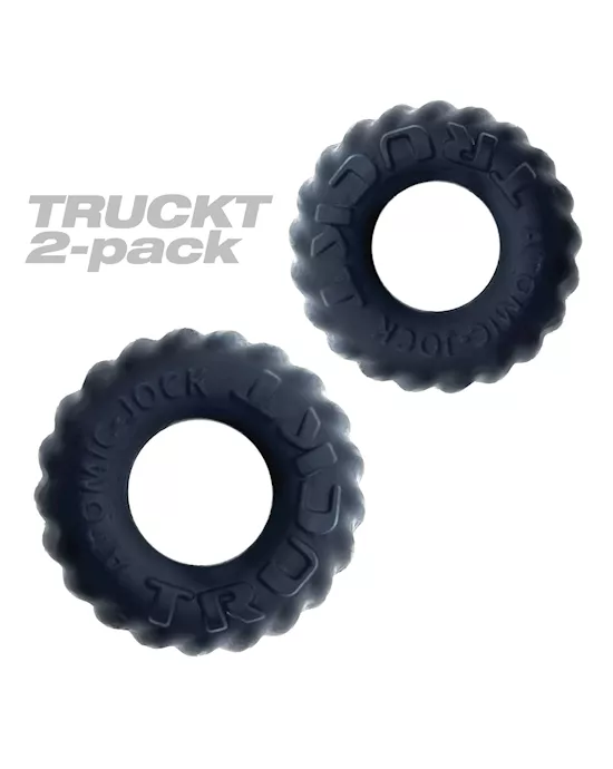 Oxballs Truckt Cock & Ball Ring Special Edition - Night Pack Of 2