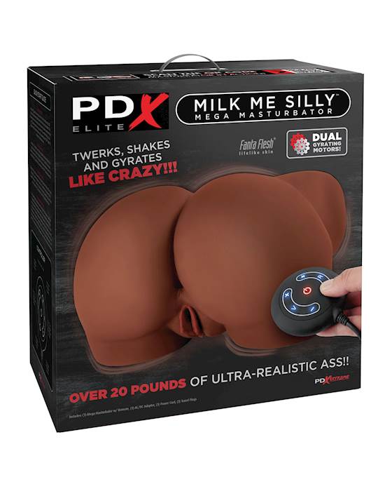 PDX Elite Milk Me Silly Mega Masturbator  Brown