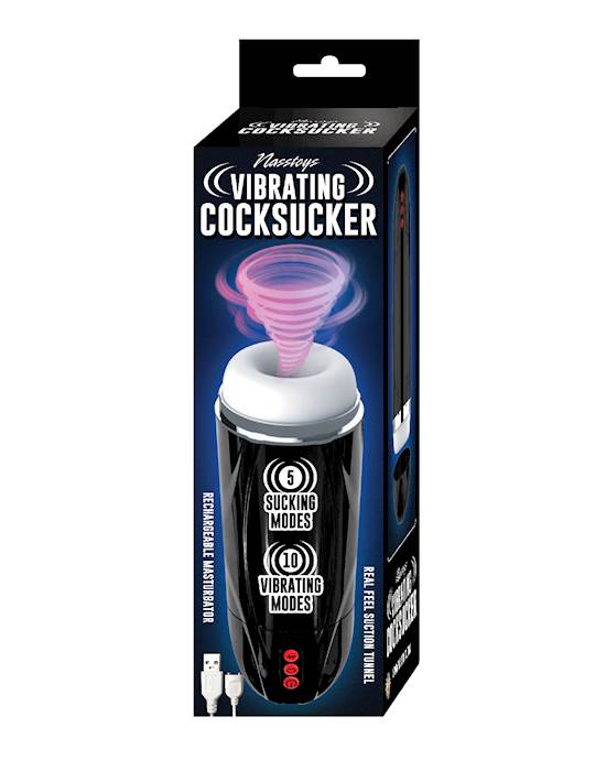 Vibrating Cocksucker  Black