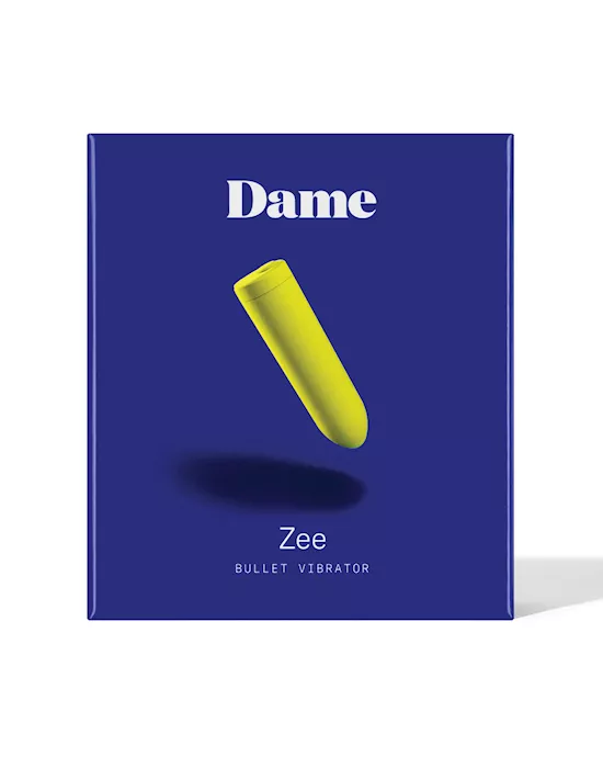 Dame Zee Bullet Vibrator - Citrus