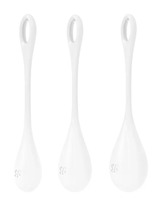 Satisfyer Yoni Power 1 Balls Training Set - White