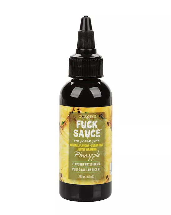 Fuck Sauce Water Based Personal Lubricant - 2 oz Pineapple
