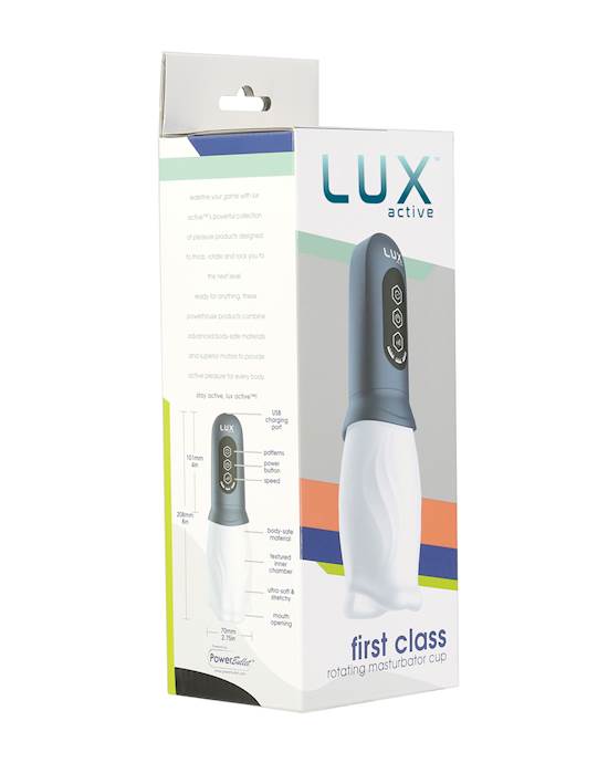 Lux Active First Class Rotating Masturbator Cup