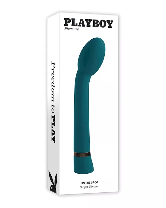 Playboy Pleasure On The Spot G-spot Vibrator - Deep Teal