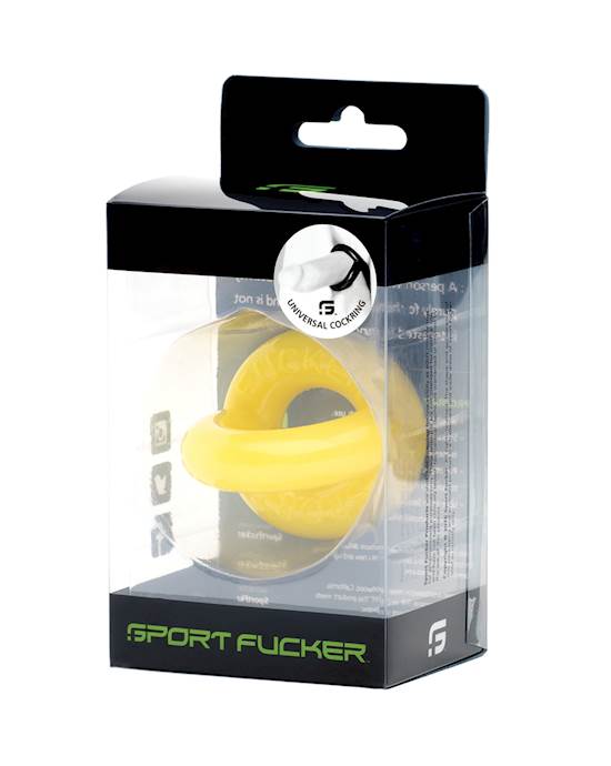 Sport Fucker Universal Cockring  Yellow