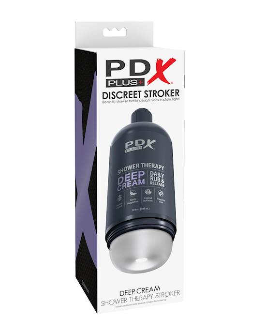 PDX Plus Shower Therapy Deep Cream  Frosted