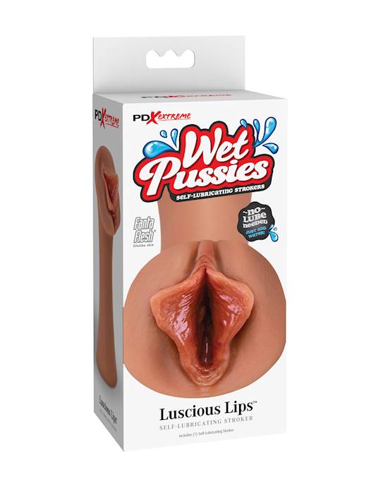 PDX Extreme Wet Pussies Luscious Lips  Tan