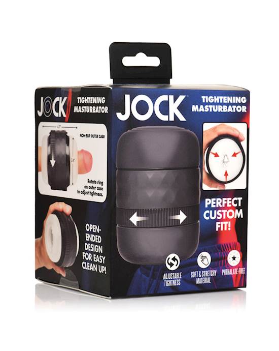 Curve Toys Jock Squeezable Tunnel Double Masturbator