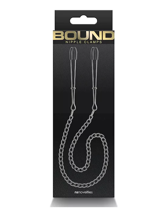 Bound DC3 Nipple Clamps - Gunmetal