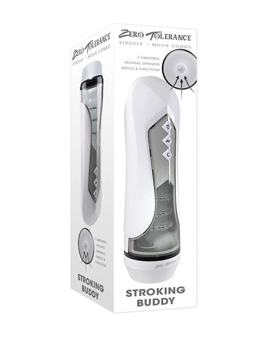 Zero Tolerance Stroking Buddy  White