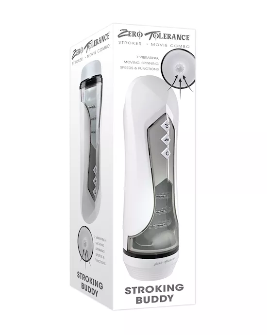 Zero Tolerance Stroking Buddy - White