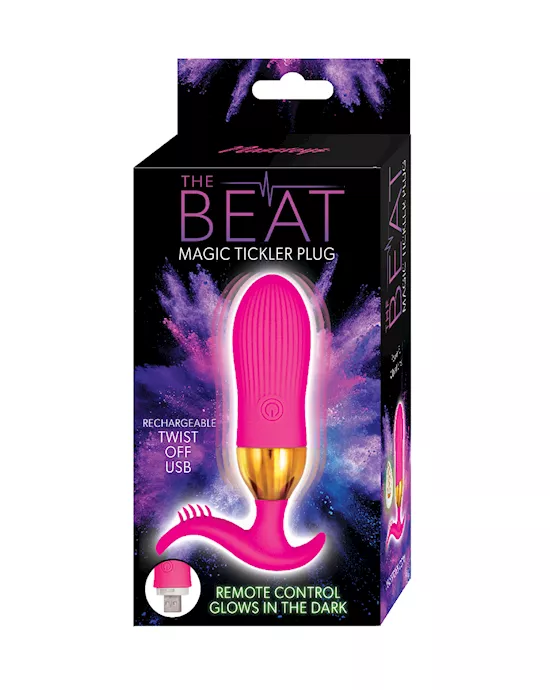 The Beat Magic Tickler Plug - Pink