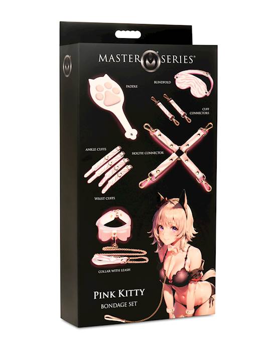Master Series Tiger Kitty Bondage Set  Pink